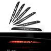 2026 New For VOLKSWAGEN VW Carbon Fiber Car High Brake Lights Lamp Sticker For Volkswagen GTI R-Line Polo T5 Golf Passat Scirocc