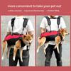 Pet Carrier Bag For Small Pet With Breathable Oxford Fabric Adjustable Shoulder Strap Horizontal Hugging Design Backpack