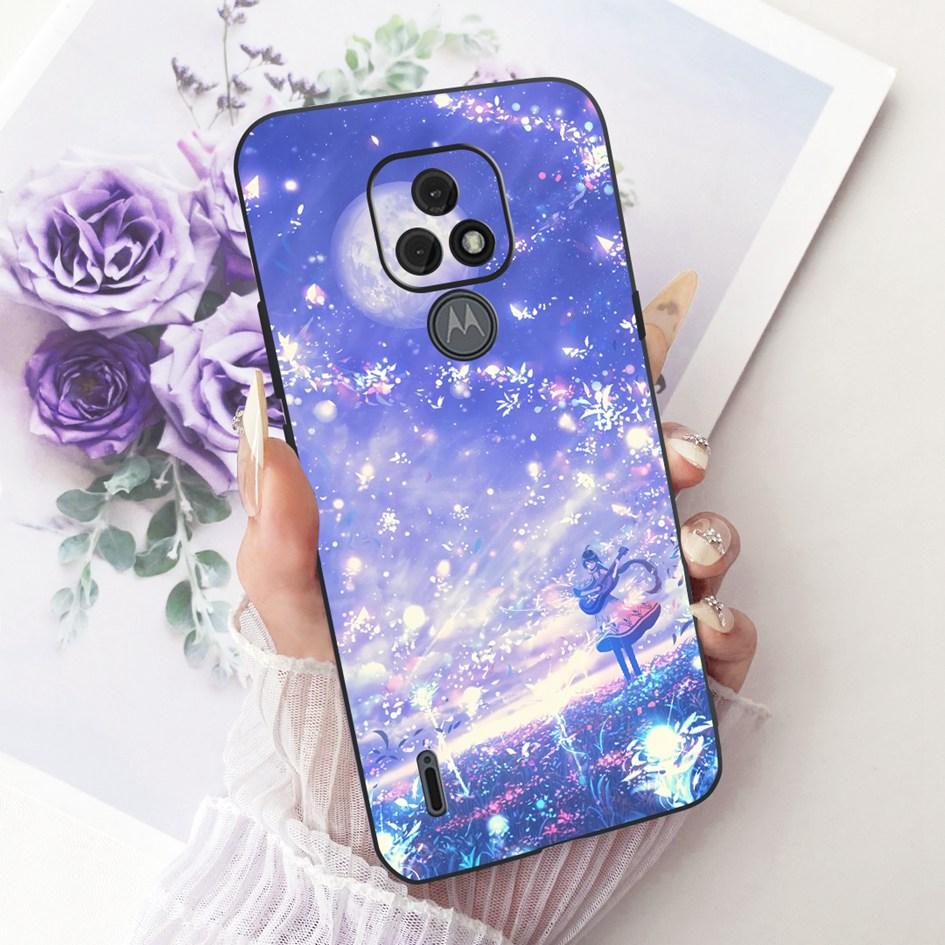 For Motorola Moto E7 Plus Case XT2081-1 Fashion Butterfly Bowknot Soft Silicone Cover For Moto E7 E7i Power XT2097-13 TPU Fundas