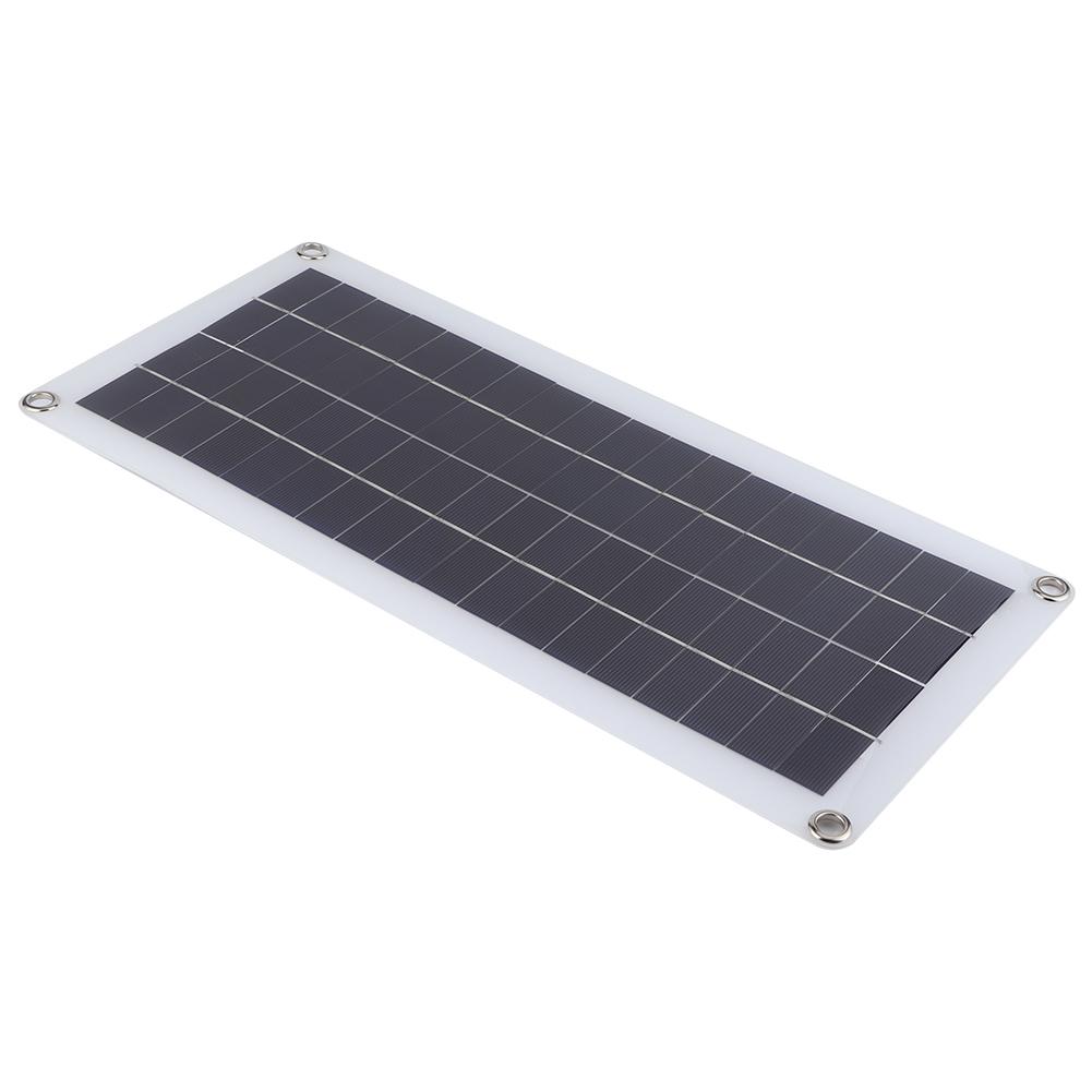 20W 18V Portable Solar Power Panel Charger Photovoltaic Module for Outdoor Camping Travel