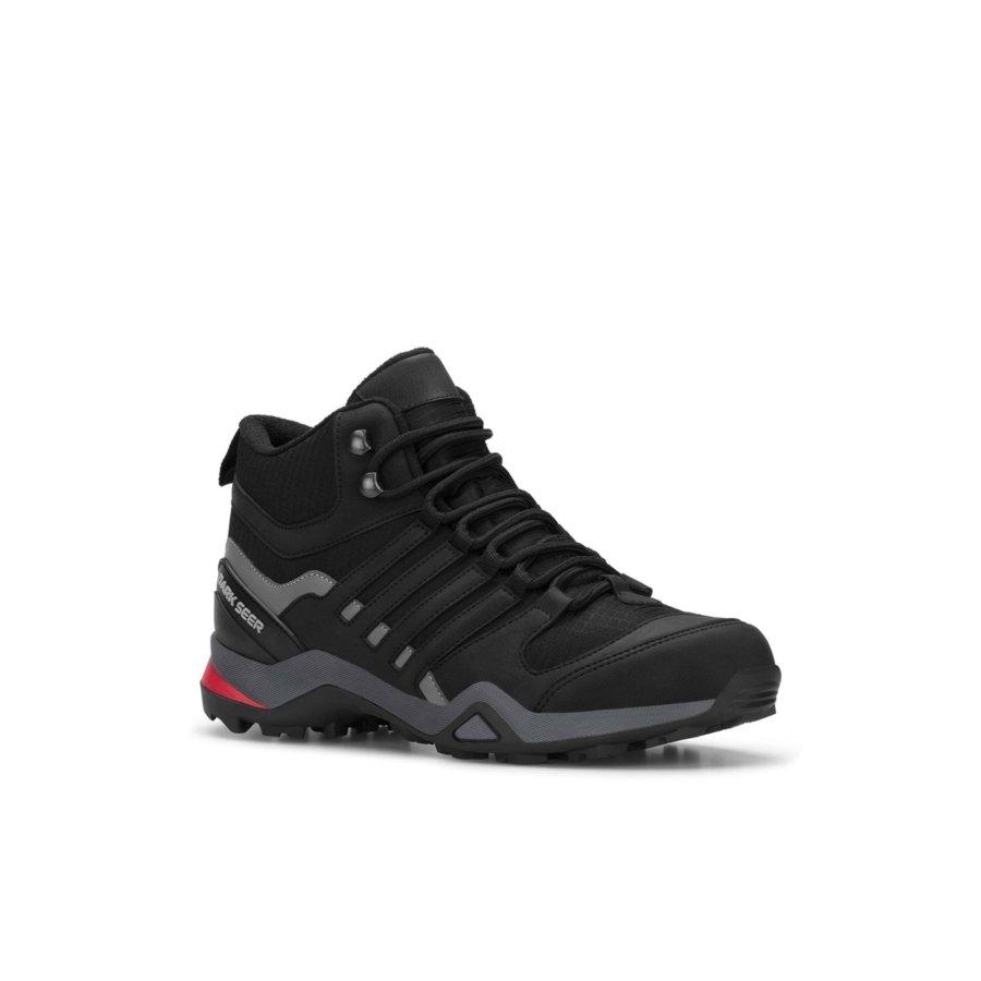 

Трекинговые ботинки унисекс для активного отдыха 40 серый/жёлтый