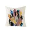 Home Decoration Supplies Landscape Painting Polyester Pillow Cover Home Geometric Abstract Sofa Cushion Cover