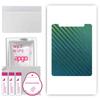apgo Protective Skin Sticker for the Back Compatible with Apple iPad Wi-Fi + 3G, Wrap Film, Foil, Vinyl - Pattern Carbon Chameleon CAKA1