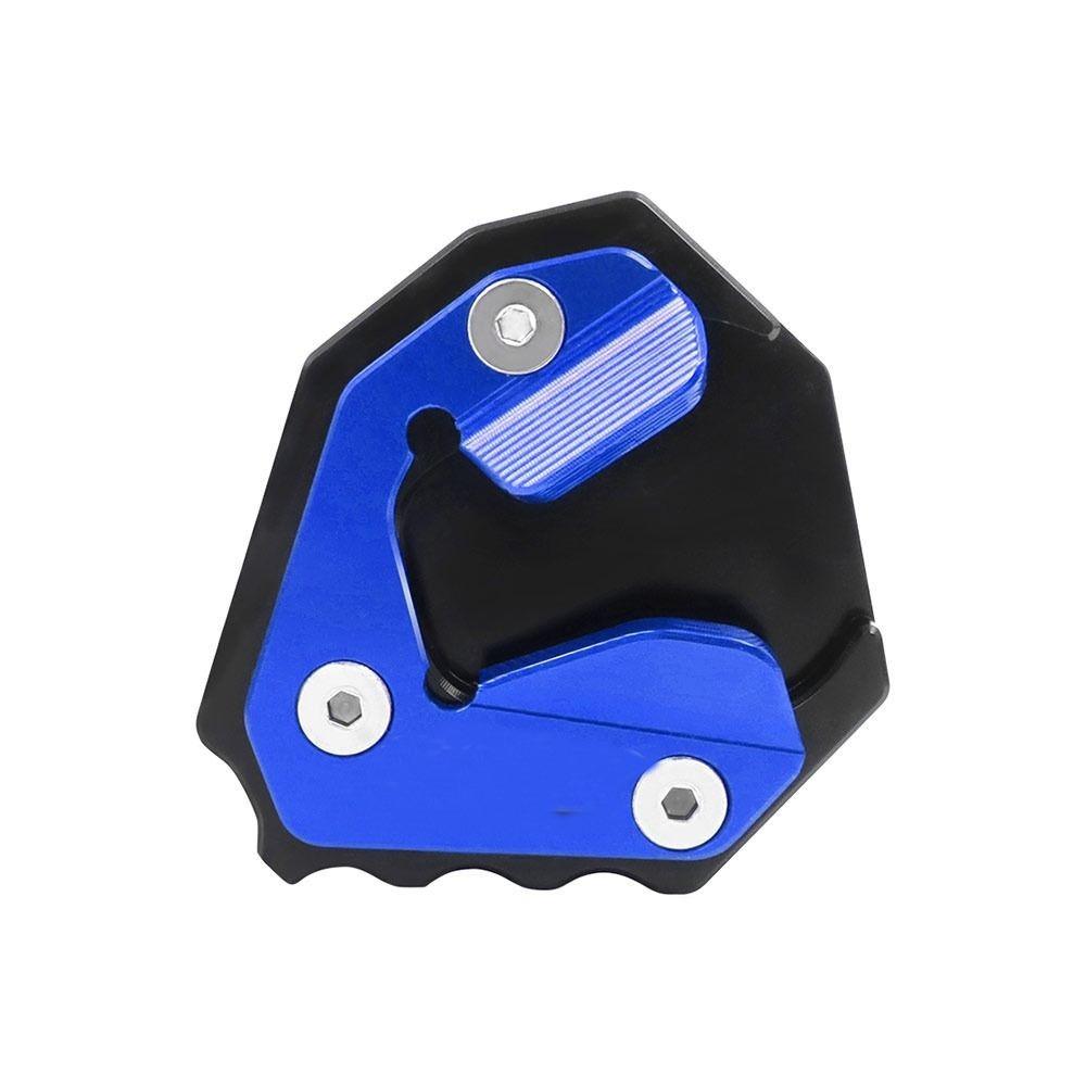 

Universal Fit Motorcycle Side Stand Enlarger Support Plate Pad for BMW S1000XR 2015-2019 Touring синій
