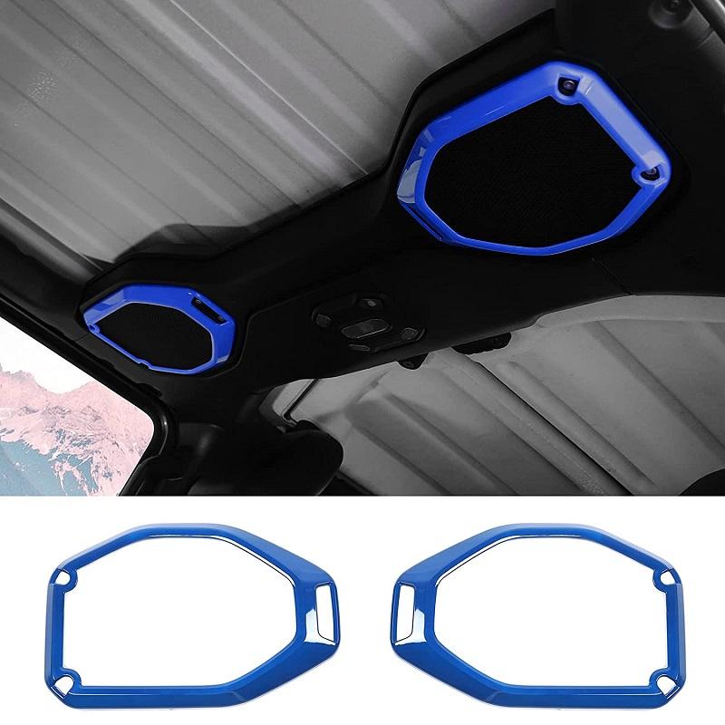 Top Speaker Trim Audio Surround Cover For Jeep Wrangler JL JLU JT 2018