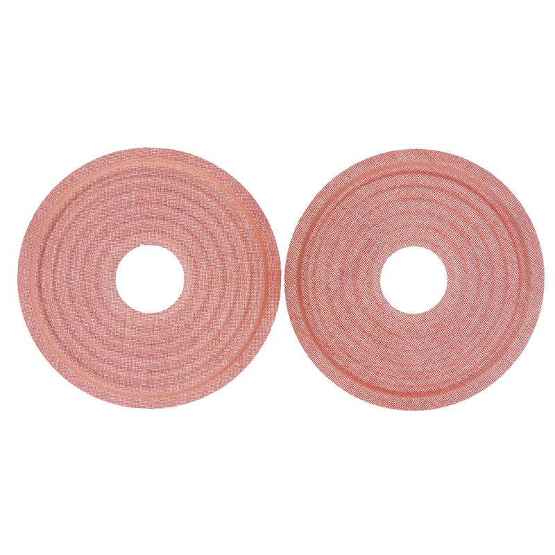 2 Peças Grave Elástico Onda Alto-falante Subwoofer Woofer Alto-falante Reparo Aranha Amortecedor Junta da Bobina de Voz