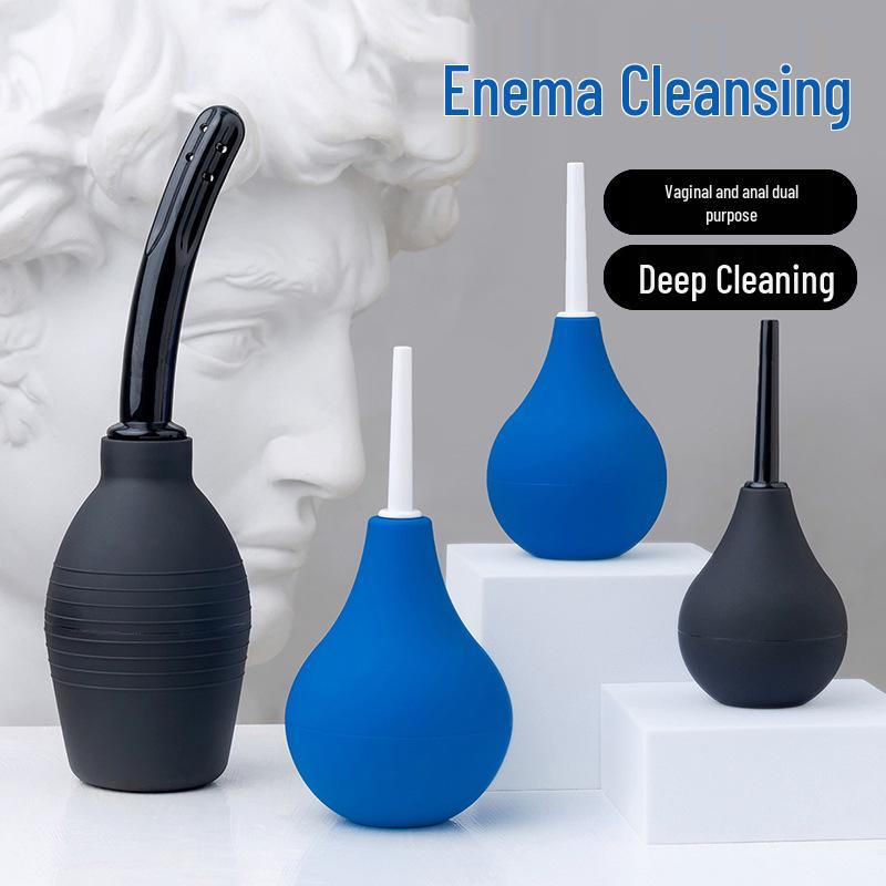 Anal Cleansing Douche Ball Tool for Men and Women - Erotic Enema Washer