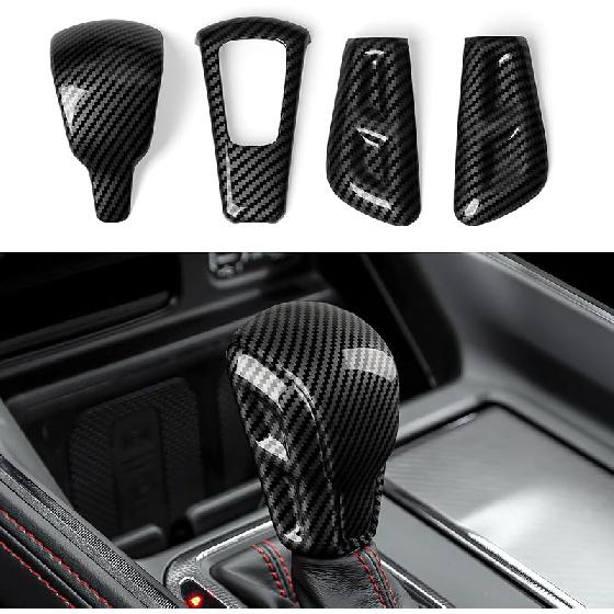Car Air Vent Outlet Decals For -2025 Dodge Ram 1500 2500 3500 Accessories Carbon Fiber Stickers, Black