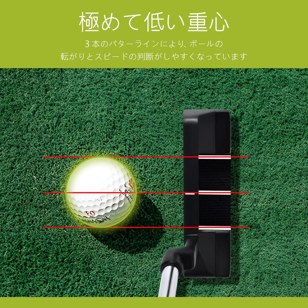 Tohills [Carbon] 12 Piece Golf Set  Comes with a Dedicated Carry Bag (with Low Position Putter)