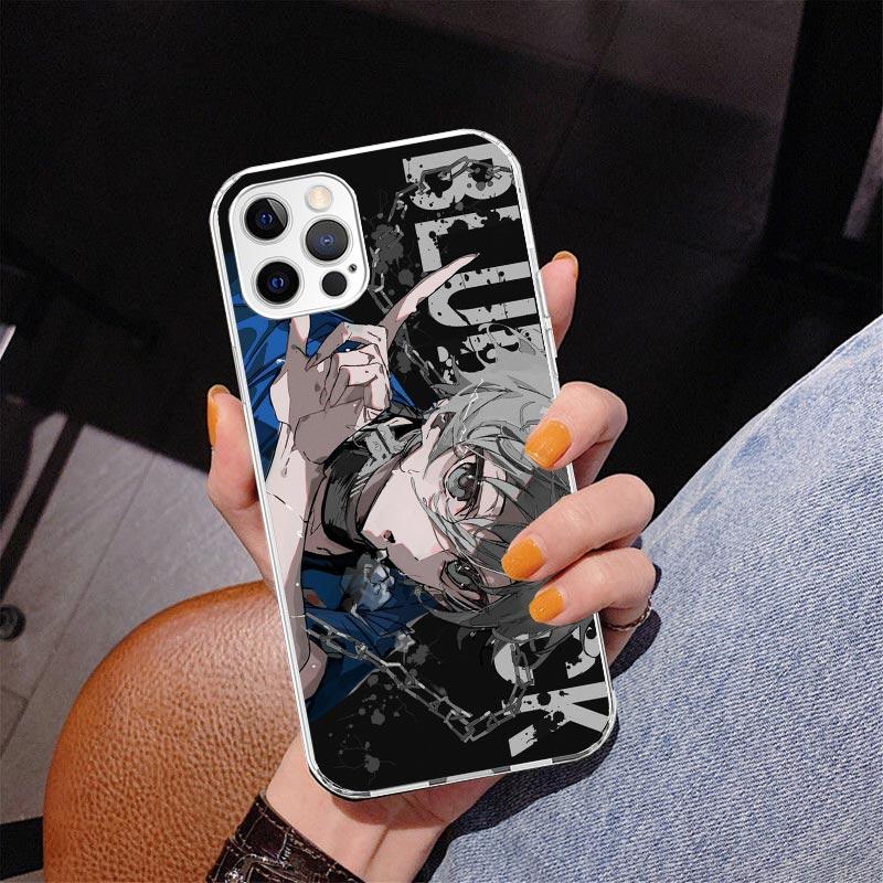 Custodia per Telefono Blue Lock Nagi Seishiro Per iPhone 17 Air 16 Pro Max 16E 15 + 14 Plus 11 12 13 Mini 7 8 SE Copertura con Stampa Regalo Fundas