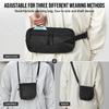 RFID Blocking Travel Waist Pouch Anti-Theft Slim Money Belt with Multi-Wear Design Waterproof RFID Wallet for Cards