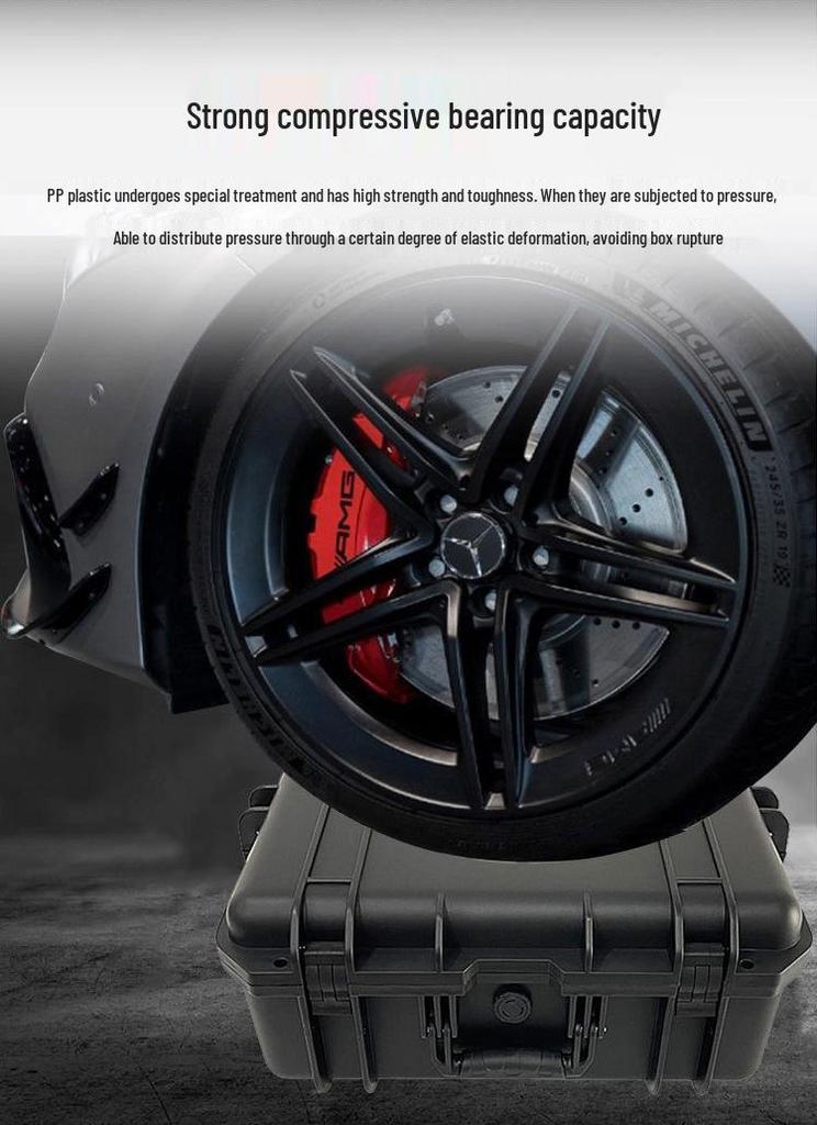 Waterproof Car Tool Box & Protective Case for Instruments and Drone Equipment