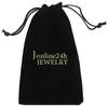 jonline24h Mens Adjustable Tribal Wolf Tooth Pendant Leather Necklace Chain Brown Black Silver