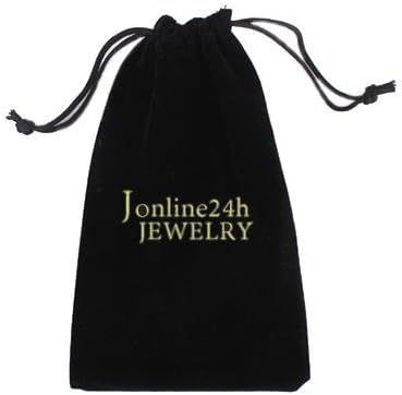 jonline24h Mens Adjustable Tribal Wolf Tooth Pendant Leather Necklace Chain Brown Black Silver