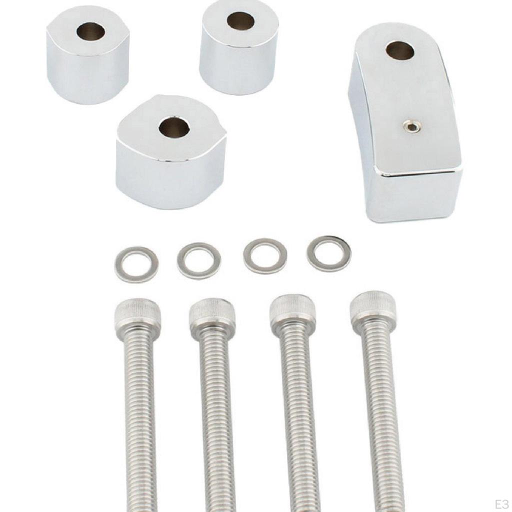 1620-2431 Motorcycle Floorboard Extension Aluminum Alloy Replacement Accessories Wear Resistant