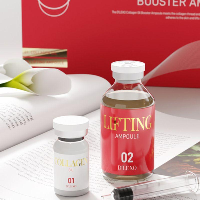 DERMALINE Direxo Collagen Silk Booster Ampoule 70mg*4ea+35ml Direxo Collagen Silk Booster Ampoule