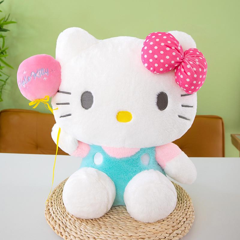 With Plush Toy Polka Dot Bow And Balloon Decoration For Gift Kids