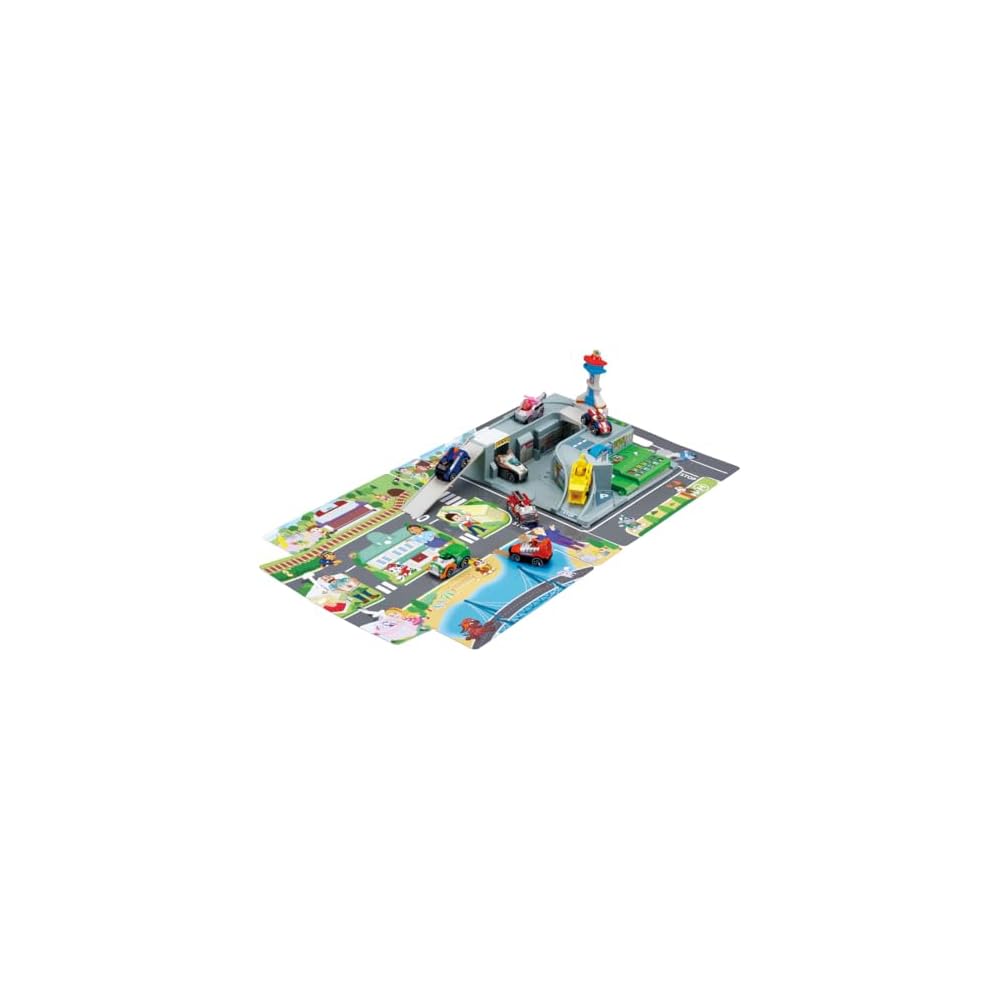 

Takara Tomy Paw Patrol Sound Adventure Bay Playset with Interactive Features and Storage