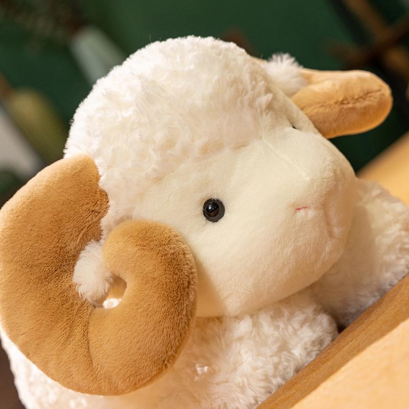 23/38cm Cows and Sheep Stuffed Plush Toys Cute Animal Plushies Doll Kids Favors Gifts Home Decoration Child Birthday Party Gift