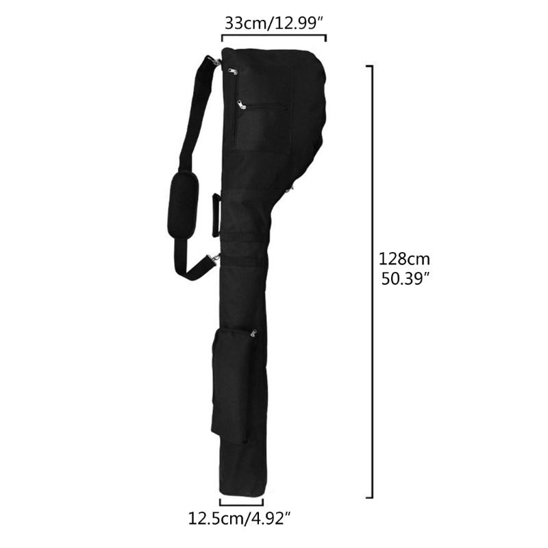 Golf Practice Bag Golf Club Carry Bag Golf Bag with Adjustable Shoulder Straps
