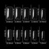 500 pcs/bag French Full Cover False Nail Tips Without Trace Acrylic Artificial Fake Nails Art Manicure Tools