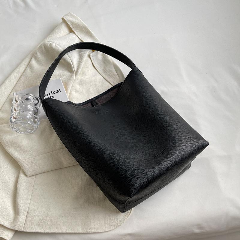 Women's Large Capacity Retro Tote Bag - 2023 Spring/Summer Korean Style Shoulder Bag