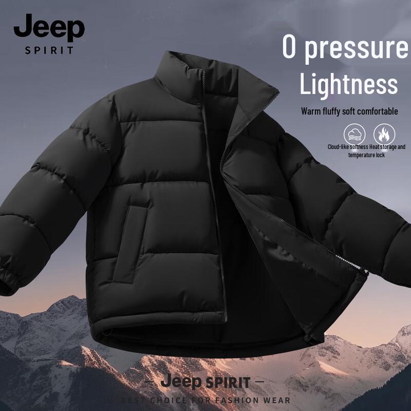 

JEEP SPIRIT Men s Winter Fleece Lined Padded Jacket XL