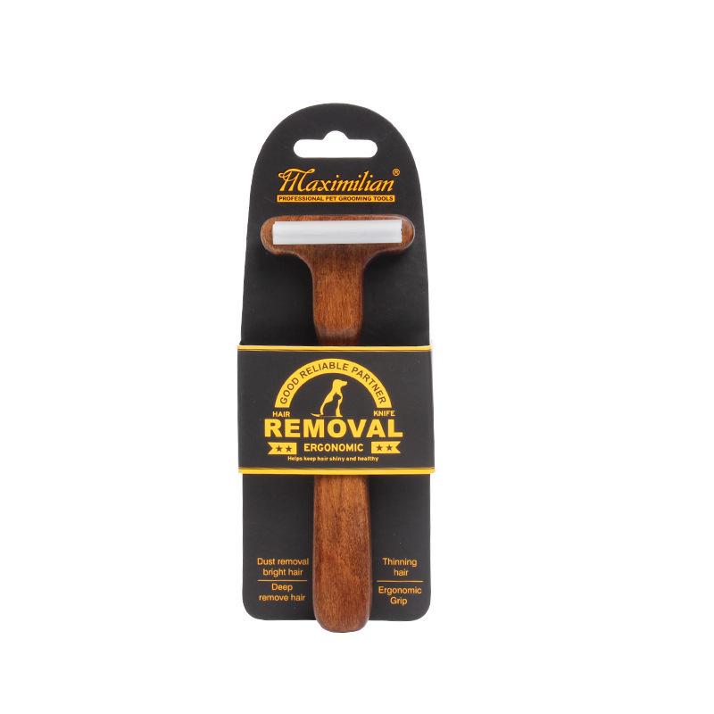 Pet Grooming Comb: Cat & Dog Hair Removal Tool for Loose Hair