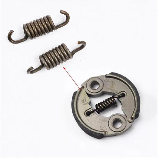 2 Pcs Spring Clutch Compatible With 43CC 49CC 52CC 2 Stroke Engine