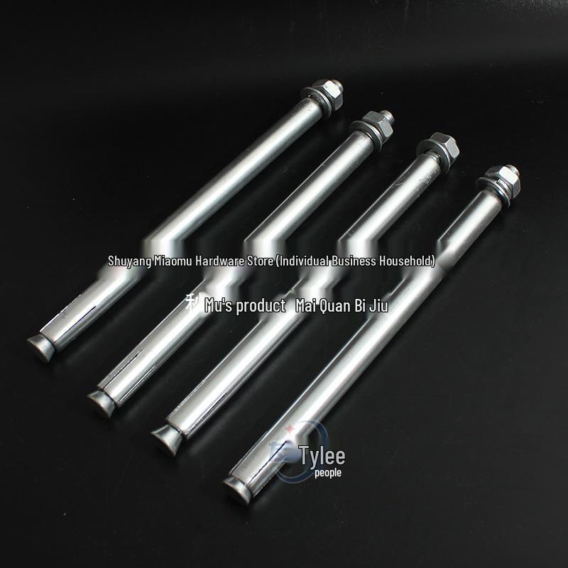 Extra Long Expansion Screws Set - Pull-Out Bolts M6/M8/M10/M12/M14/M16 in Various Sizes (200x250x300x400)