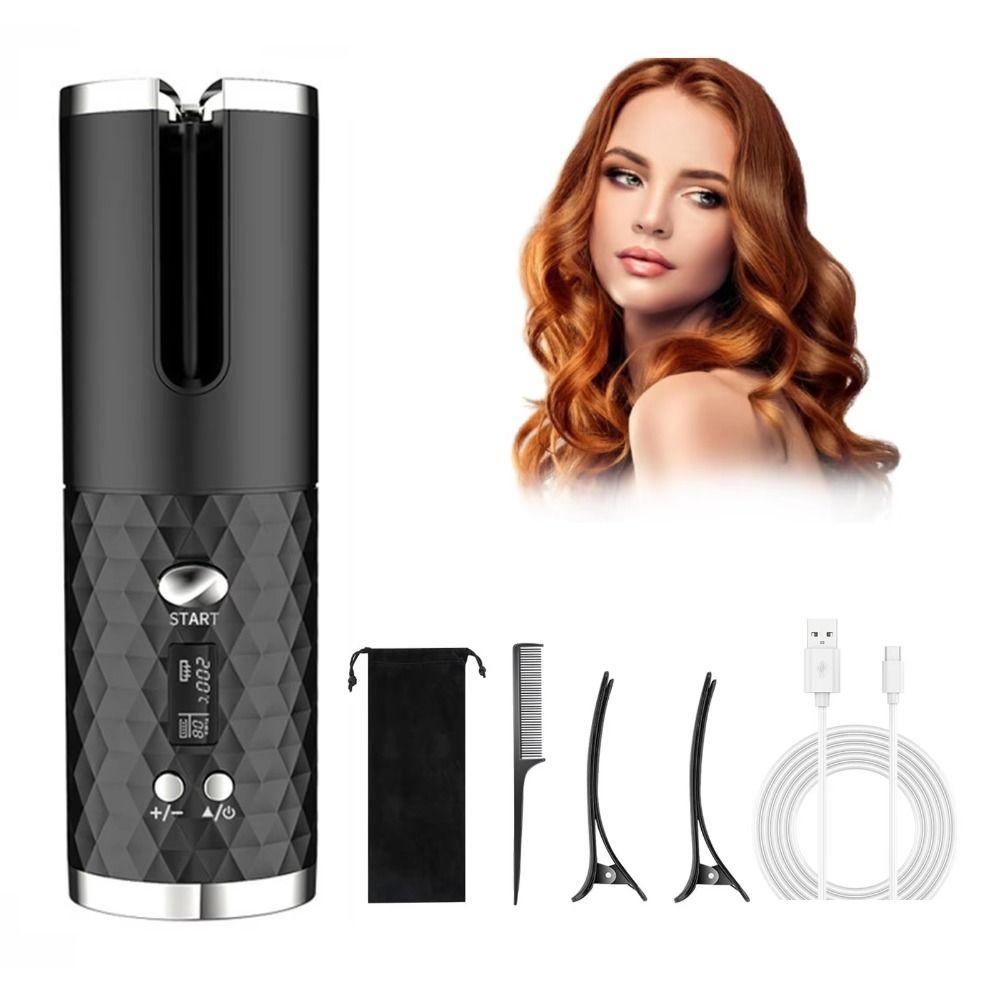 Wireless Electric Hair Curler Portable Cordless Automatic Curler  Hair Styling Tool