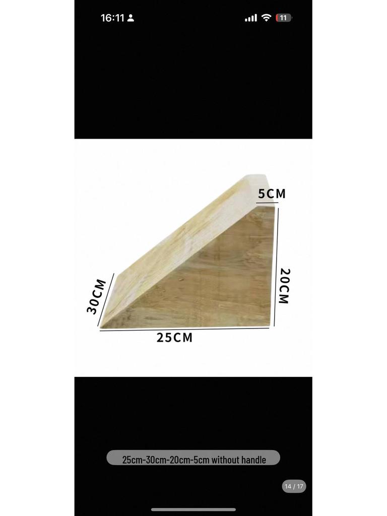 Triangular Solid Wood Wheel Chocks - Trapezoidal Sleepers and Ramp Stops