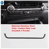 Accessories Center Control Warning Light Button Strip Glove Handle Storage Box Cover Trim For Mazda 3  + & CX-30  - 2024