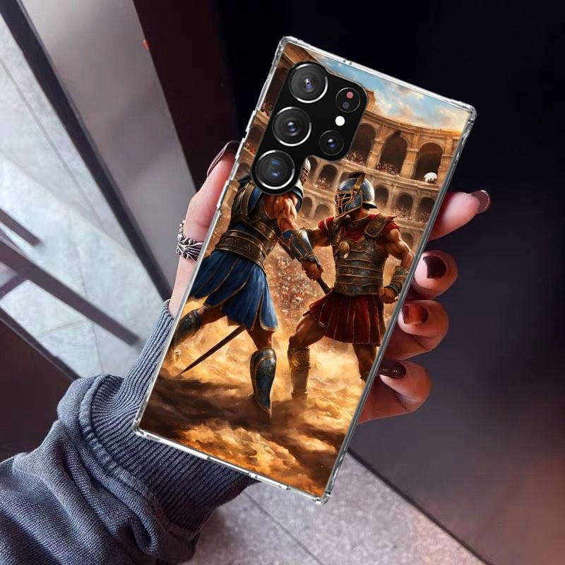Roman Colosseum Phone Case For Samsung Galaxy S23 S24 S25 Edge S26 Ultra S22 + S21 Plus S20 FE Cover Silicone Print Shell Galaxy