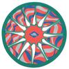 Neopronový frisbee disk SCHILDKROT - červený
