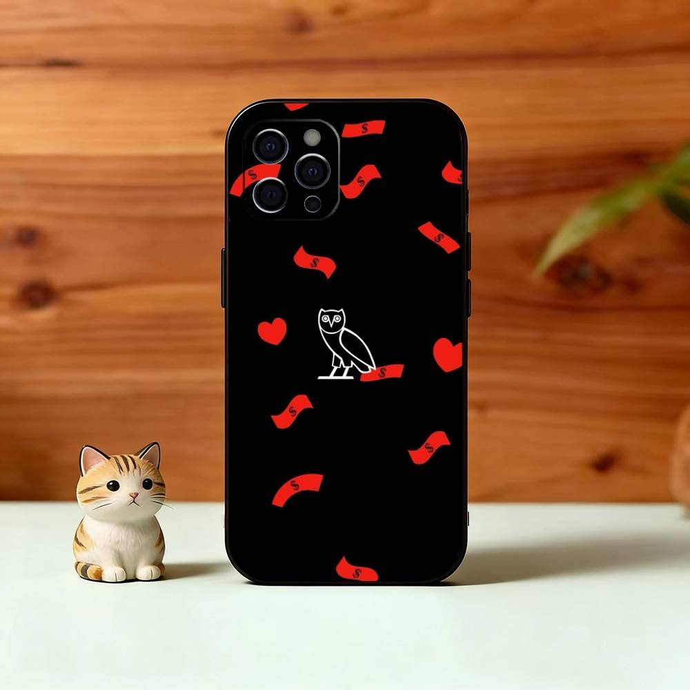 D-Dark O-Owl O-Night Phone Case Silicone Soft For IPhone 17 16 15 14 13 12 11 X XR Plus Pro Max Plus