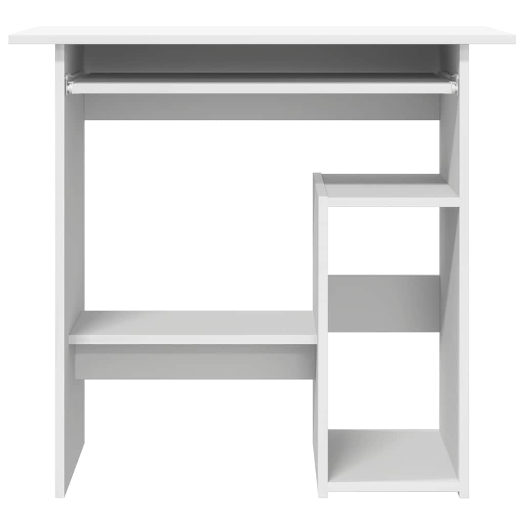 Minimalistischer Schreibtisch, Computerarbeitsplatz Mit Stauraum, Lernschreibtisch 80x45x74 Cm