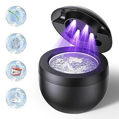 Détartreur Ultrasonique Technologie de Nettoyage Ultrasonique Efficace Détartreur de Prothèse Dentaire 5/10 min Fonctionnement à Bouton Unique Affichage LED Détartreur de Plaque Ultrasonique
