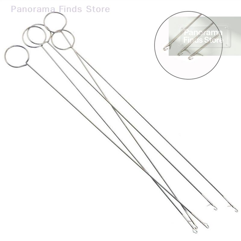 1pcs Stainless Steel Sewing Loop Turner Hook Fabric Tube Strap Turning Tool for Crafting And Tailoring