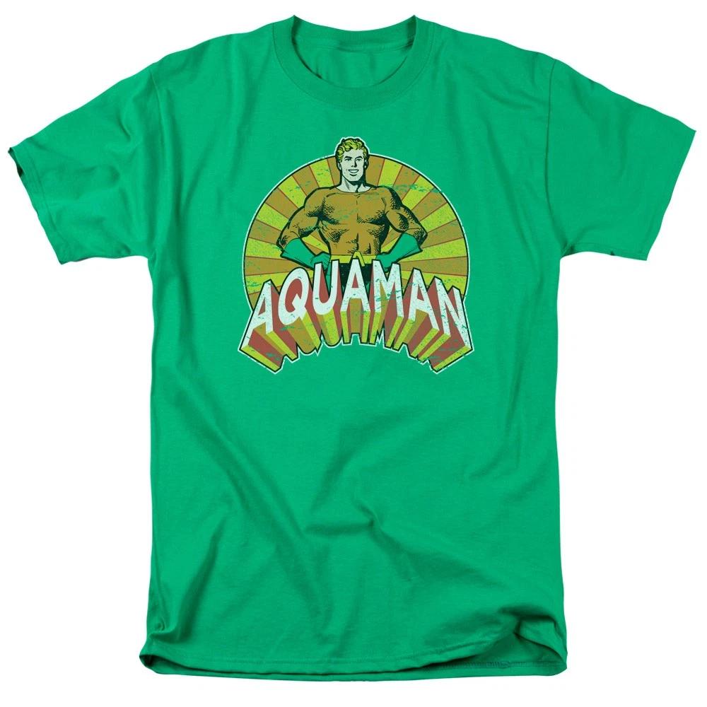 Aquaman Arms Akimbo DC Comics Licensed  Children s T-shirt 140