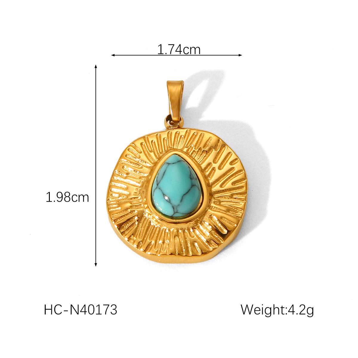 

Европейско-американский стиль Легкая роскошь Натуральный камень Титановая сталь Подвеска Ювелирные аксессуары