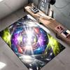 Cosmic Energy Vibrant Infinite Galaxies Carpet Yoga Living Room Room Decor Children's Crawling Mat Doormat Area Rug