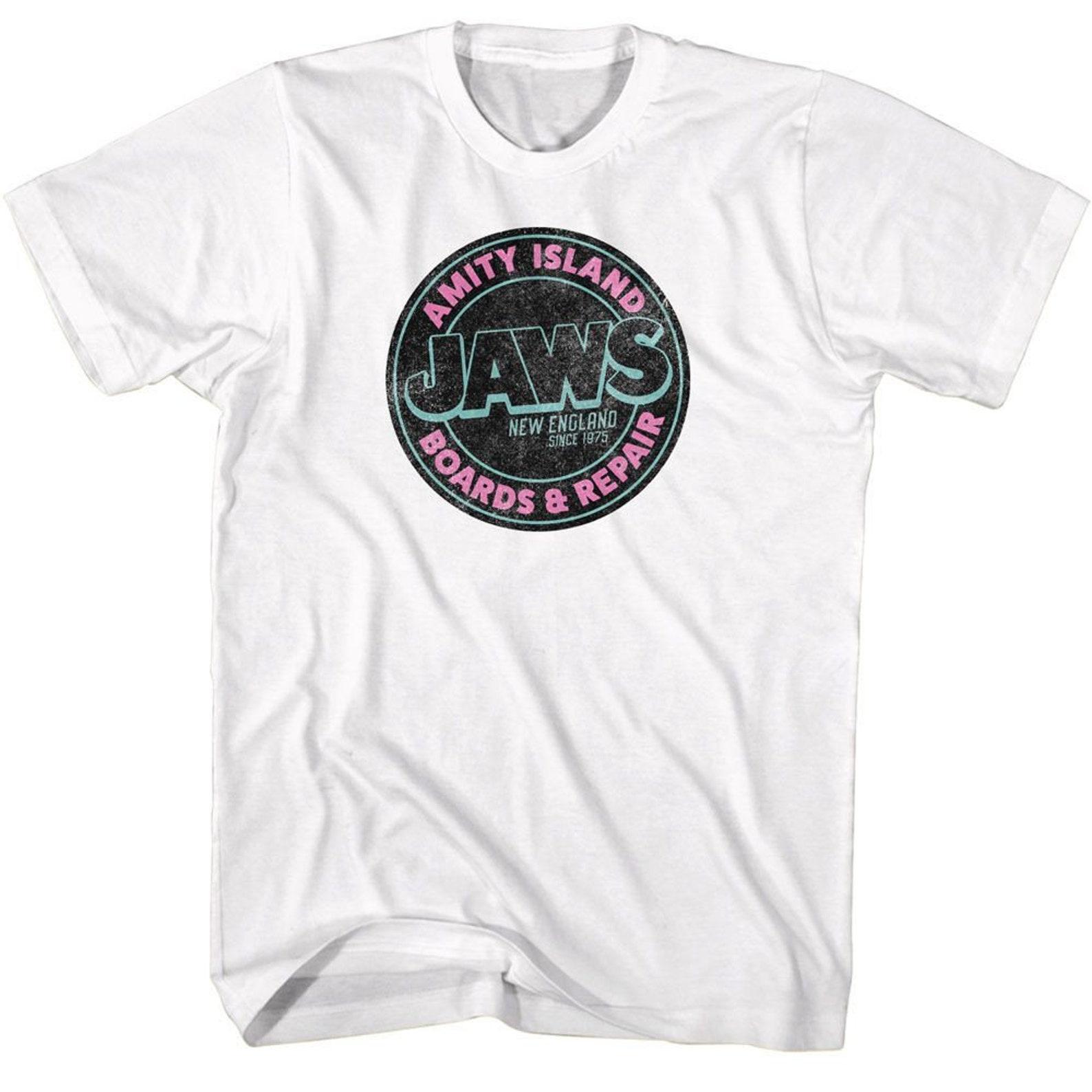 Jaws Boards and Repair White T-Shirt S