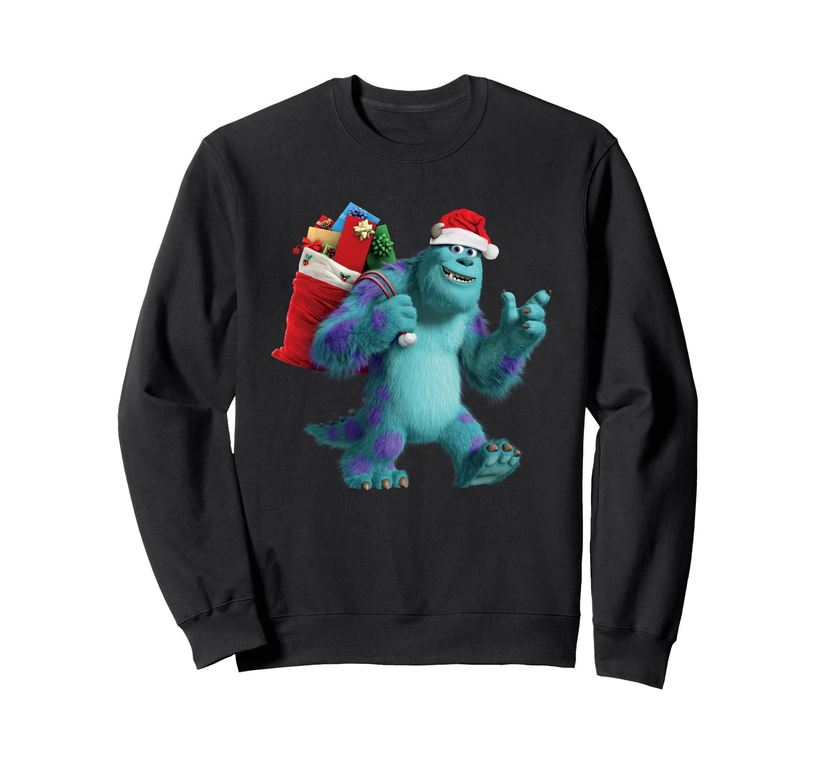 Disney Pixar Monsters University Santa Sally Holiday Sweatshirt_ M