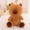 Sweater Smiling Red Capybara Plush Toy Soft Stuffed Animal Girls Gift Doll Kids