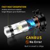 2PCS Canbus PSX24W LED Fog Lights H16(EU) 5202 Daytime Running Light 100W 6000K PS19W White/Amber Auto Driving Headlight 12V