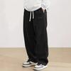 European Men's Corduroy Loose-Fit Casual Pants - Comfortable Autumn Trousers with Logo