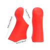 2 Pieces Bike Shifter Lever Covers Anti Slip Handle Sleeves Hand Shifter Covers Hoods Brake Handle Cover for ST 2300/3400