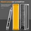41 in 1 Electric Precise Screwdriver Kit with 36 Magnetic Bits Rechargeable Battery LED Light for Phone Electronics Repair