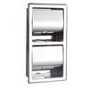 FANSUN Recessed 304 Stainless Steel Double Tissue Holder